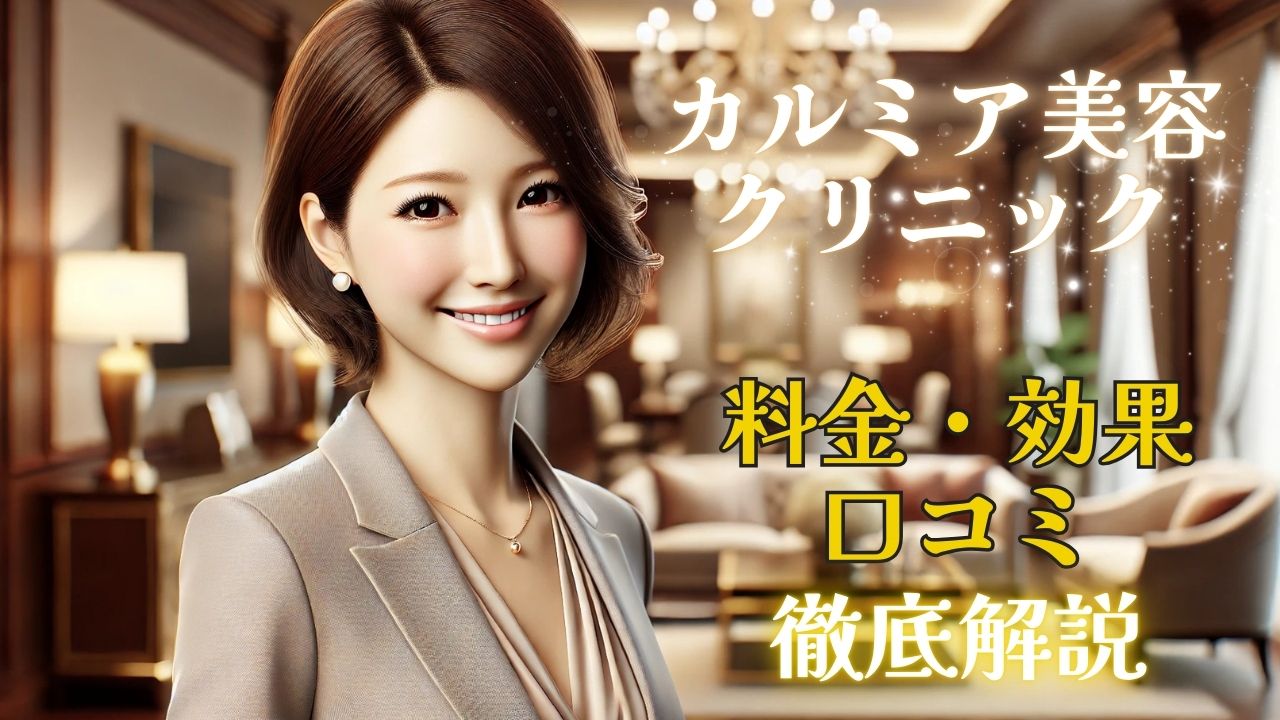 カルミア美肌クリニックレビューで解説する料金・効果・口コミ情報